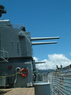 Side View of USS Missouri