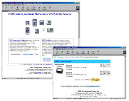 Image of Web site design for EMCComponent.com (54k)